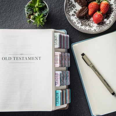 84 Bible Tabs (Large Print, Easy to Read)
