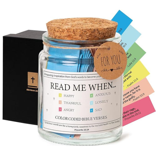 Handmade Bible Verses Jar